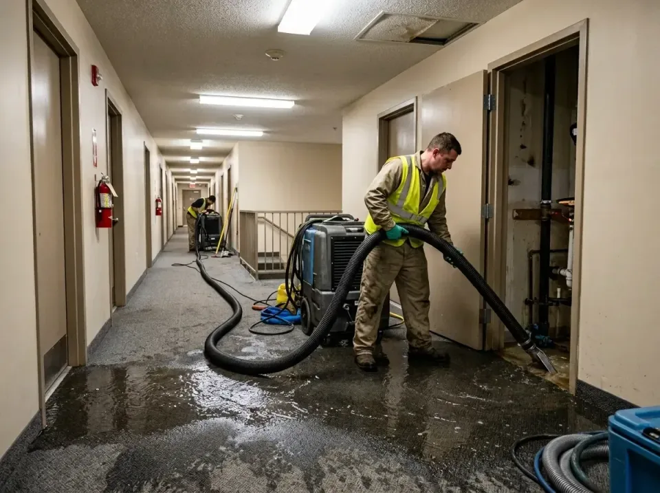 multi-unit-apartment-hallway-f-005 — frequently asked questions, Emergency Burst Pipe Water Extraction & Removal in Meadow V…